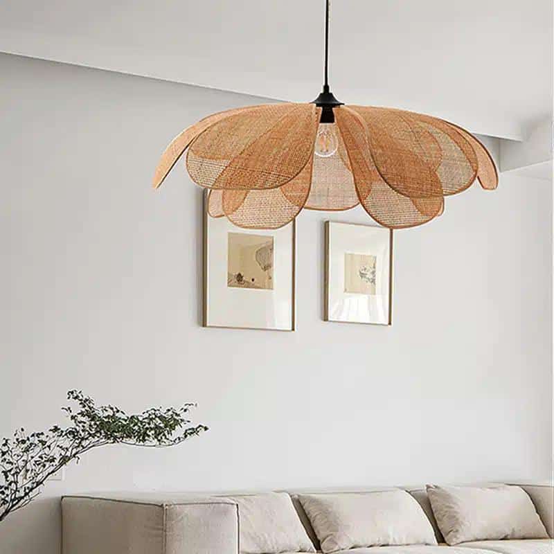 Suspension fleur créative minimaliste
