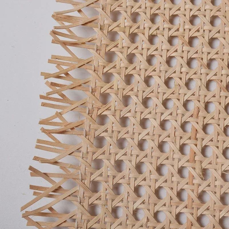 Accessoire Décoration Style Rouleau en Plastique Effet Rotin