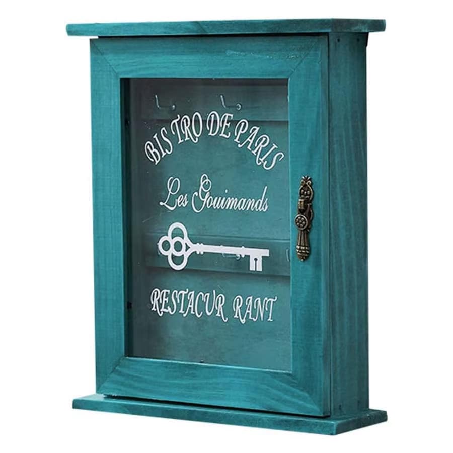 Boîte à Clés Rétro en Bois