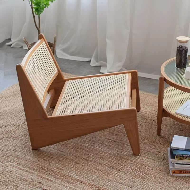 Chaise Osier Basse et Nordique