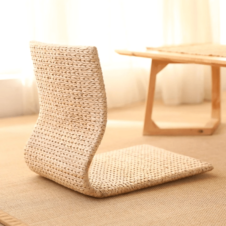 Chaise Osier Style Moderne au Design Japonais