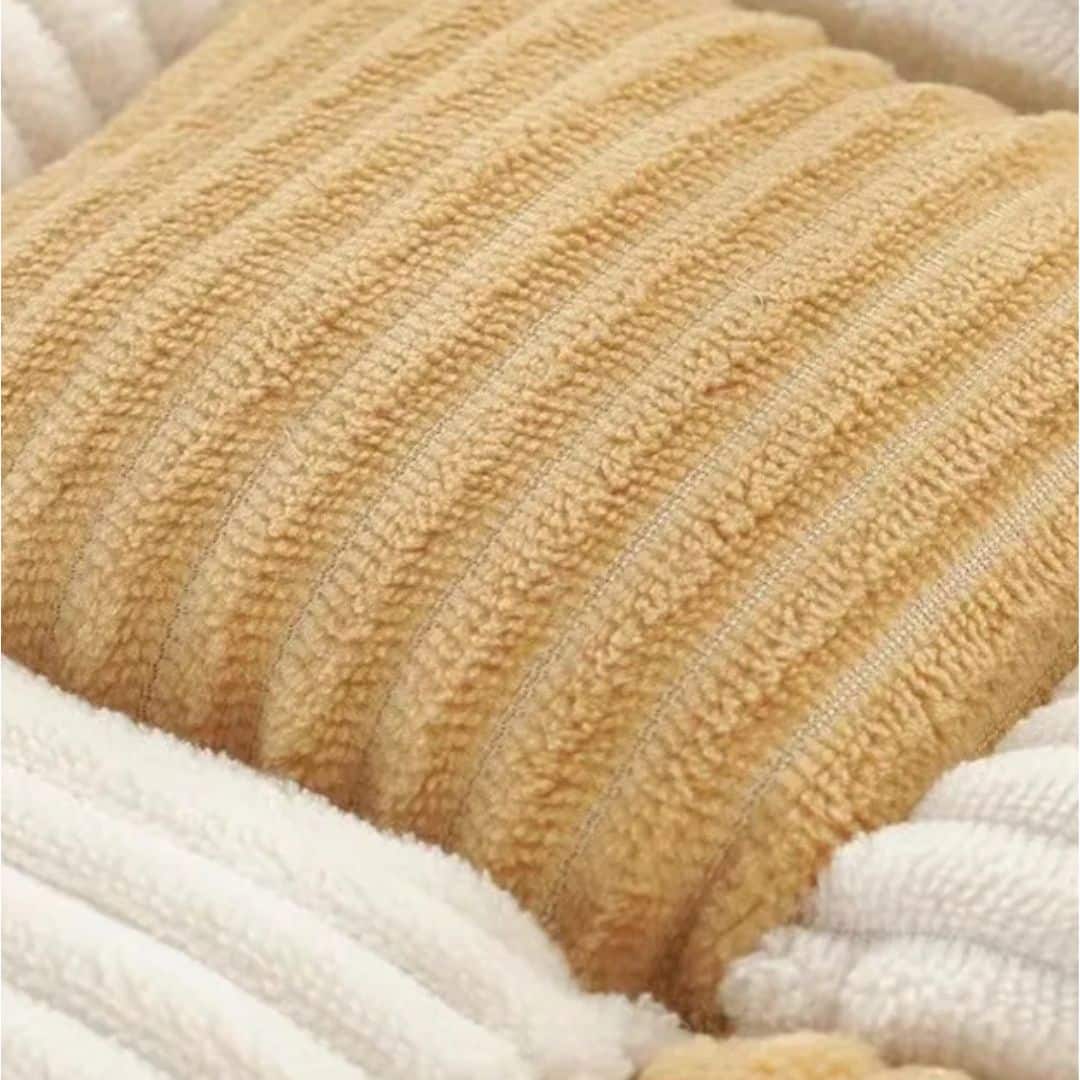 Coussin Chaise Rotin Carré avec Motifs à Carreaux