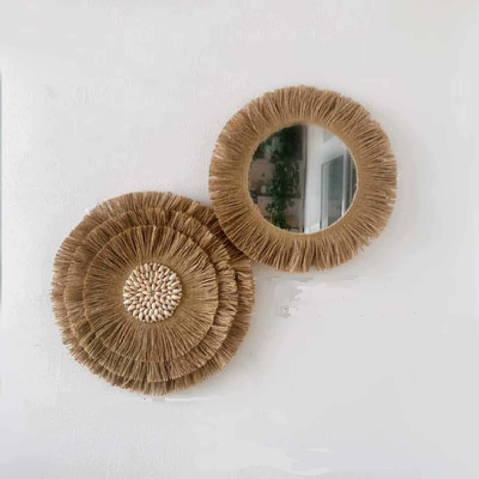 Décoration murale miroir 2 pièces