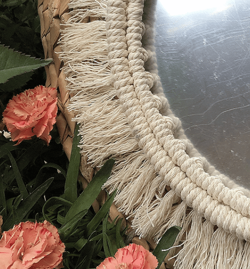 Ensemble de miroirs tissés