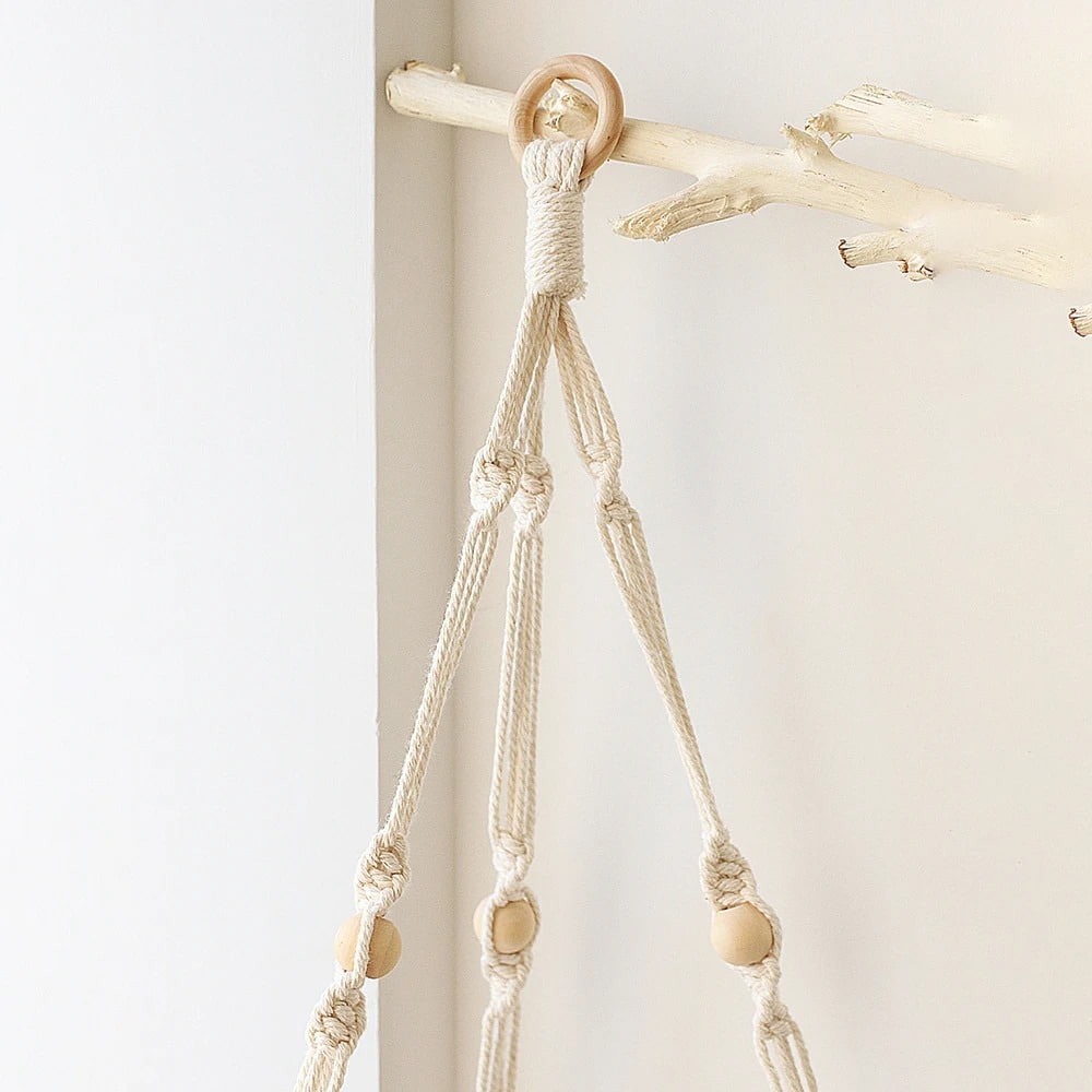 Étagère Bois Triangulaire Naturelle et Originale