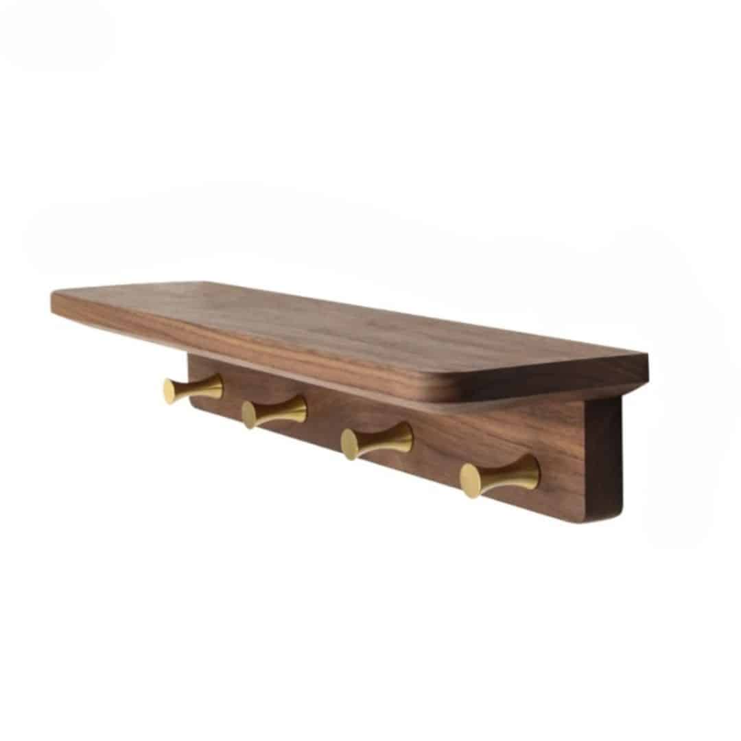 Étagère Murale Bois pour Clefs