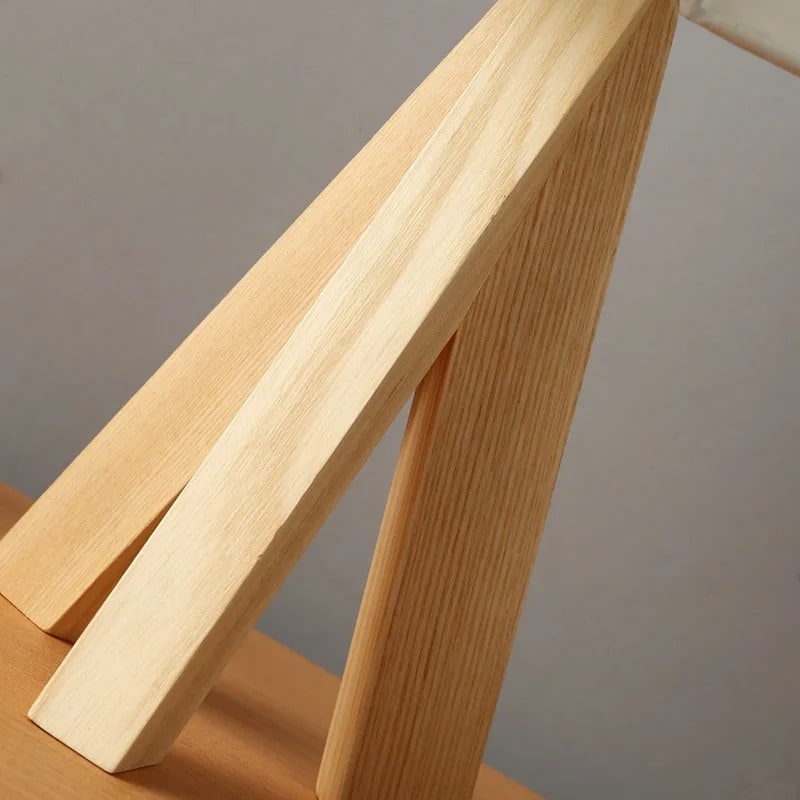 Lampe de Chevet Bois Décorative au Style Contemporain