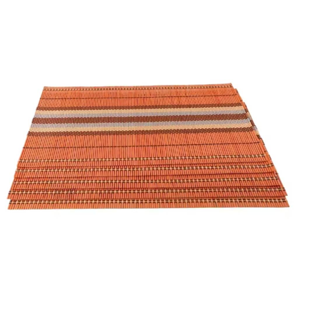 Lot de 5 Sets de Table Bambou de Style Bohème