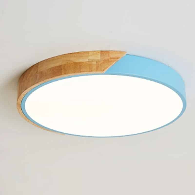 Luminaire Effet Bois Chic et Élégant pour Plafond