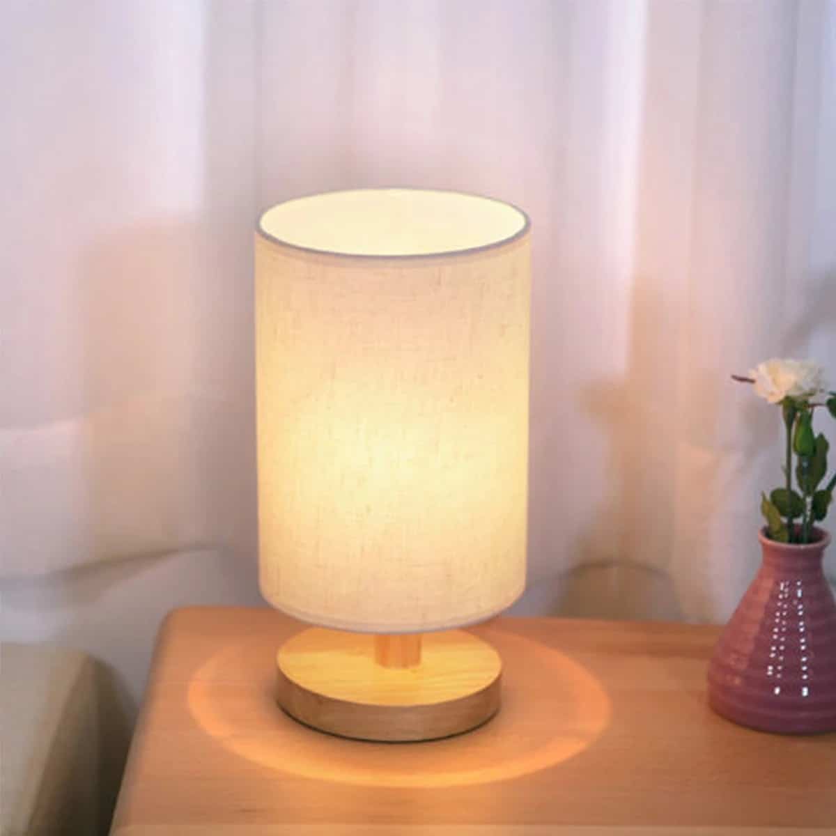 Luminaire Bois Élégant et Décoratif