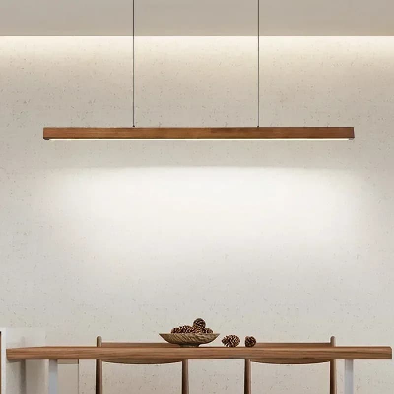Lustre en Bois Design et Durable