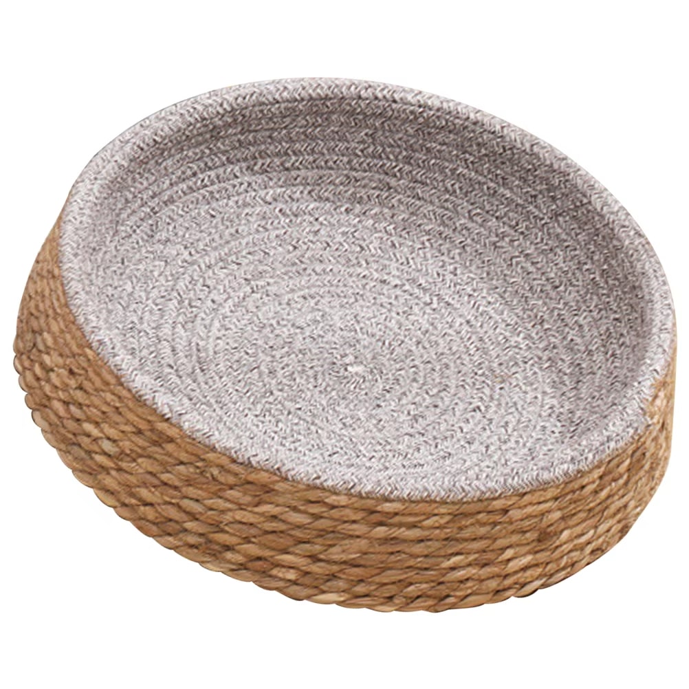 Panier Chien Osier Rond