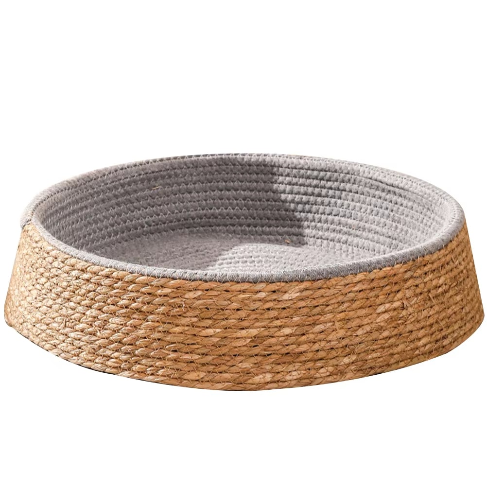 Panier Chien Osier Rond