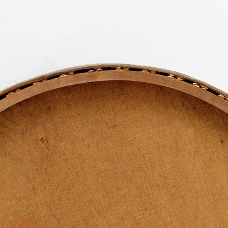 Panier de rangement marron tissé en rotin