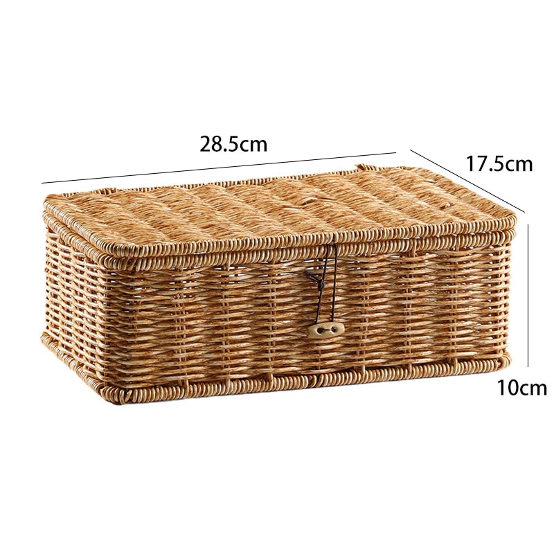 Panier de Rangement Tissé pour Maison