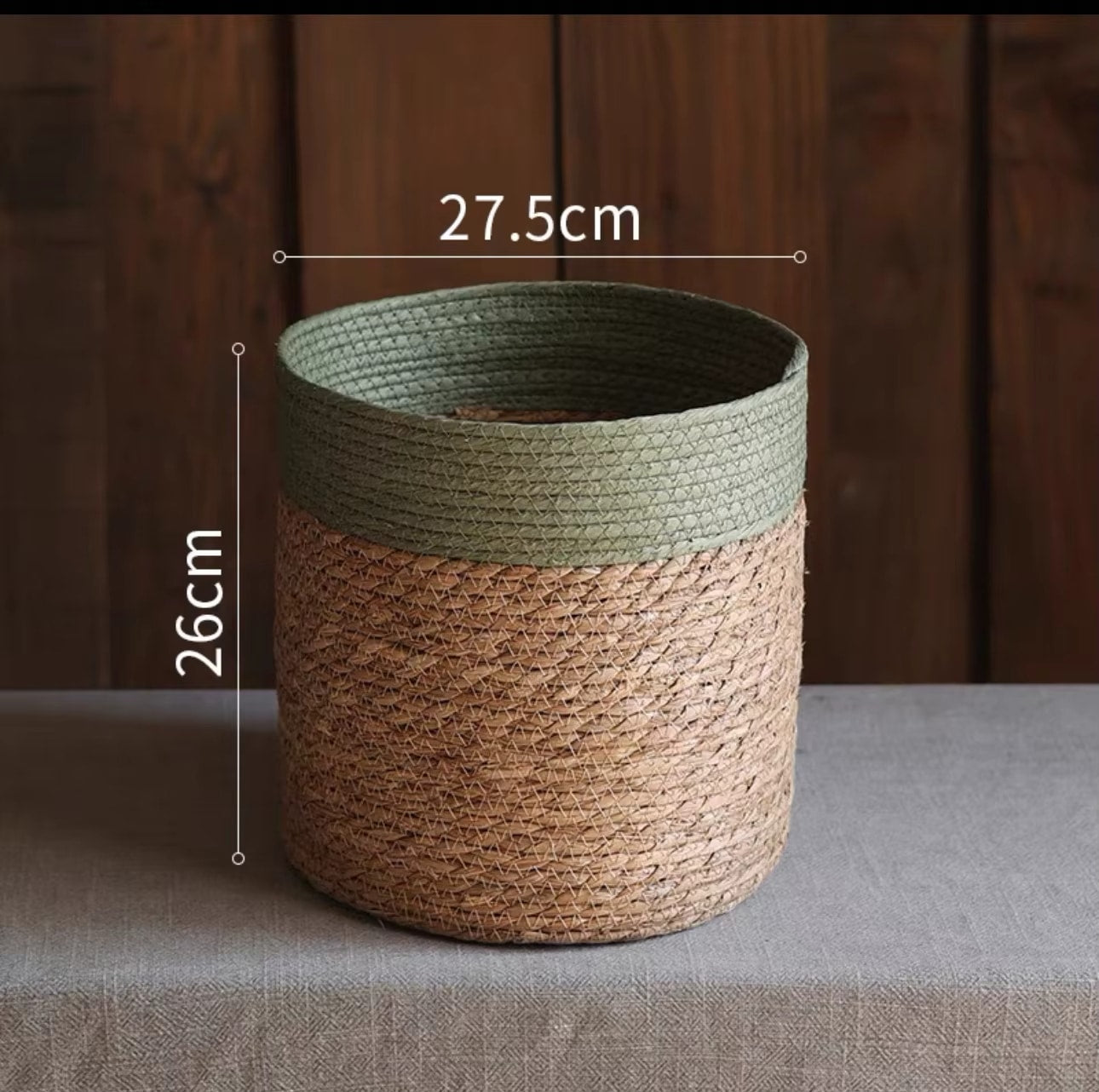 Panier en Rotin Artisanal et Moderne