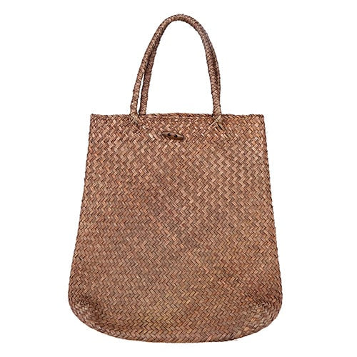 Panier à bandoulière en rotin fait à la main