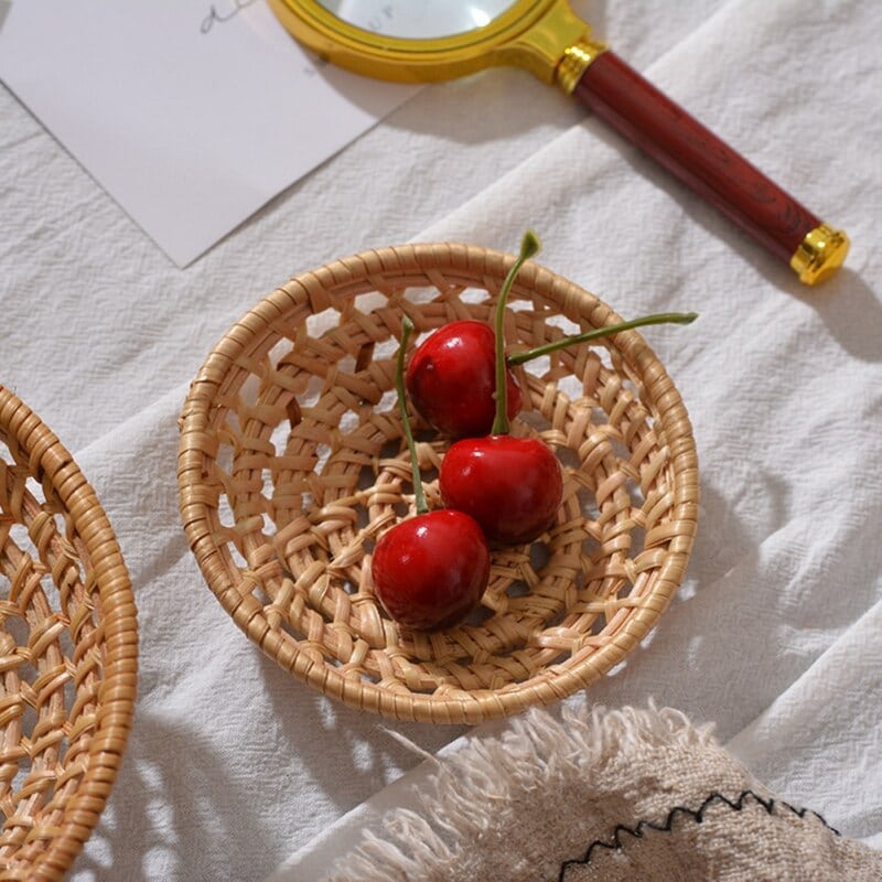Panier tissé à la main pour fruits et légumes