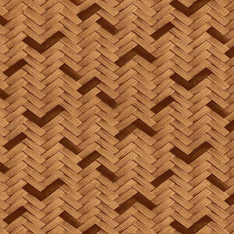 Papier Peint Bambou Effet Tissé