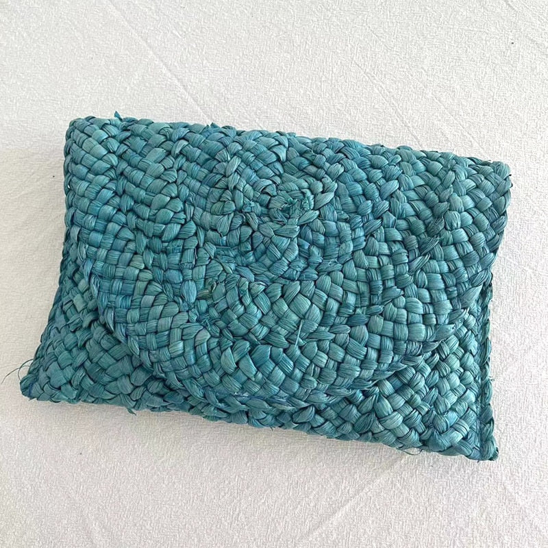 Pochette en paille fait à la Main pour femmes