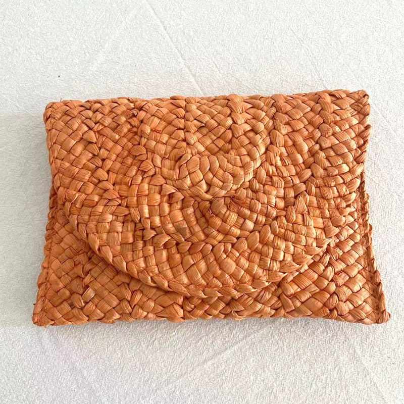Pochette en paille fait à la Main pour femmes