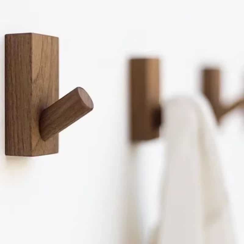 Porte Manteau Marron en Bois