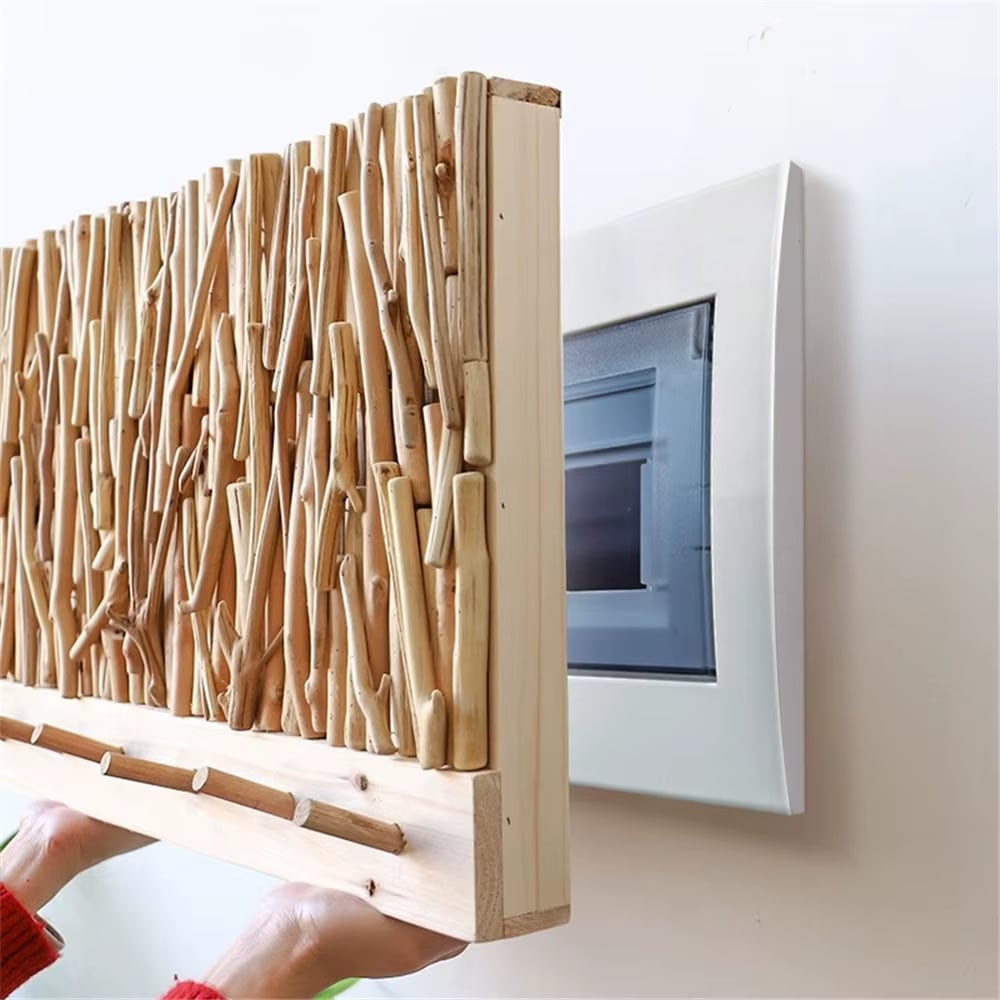 Porte Objet Décoratif et Mural en Bois
