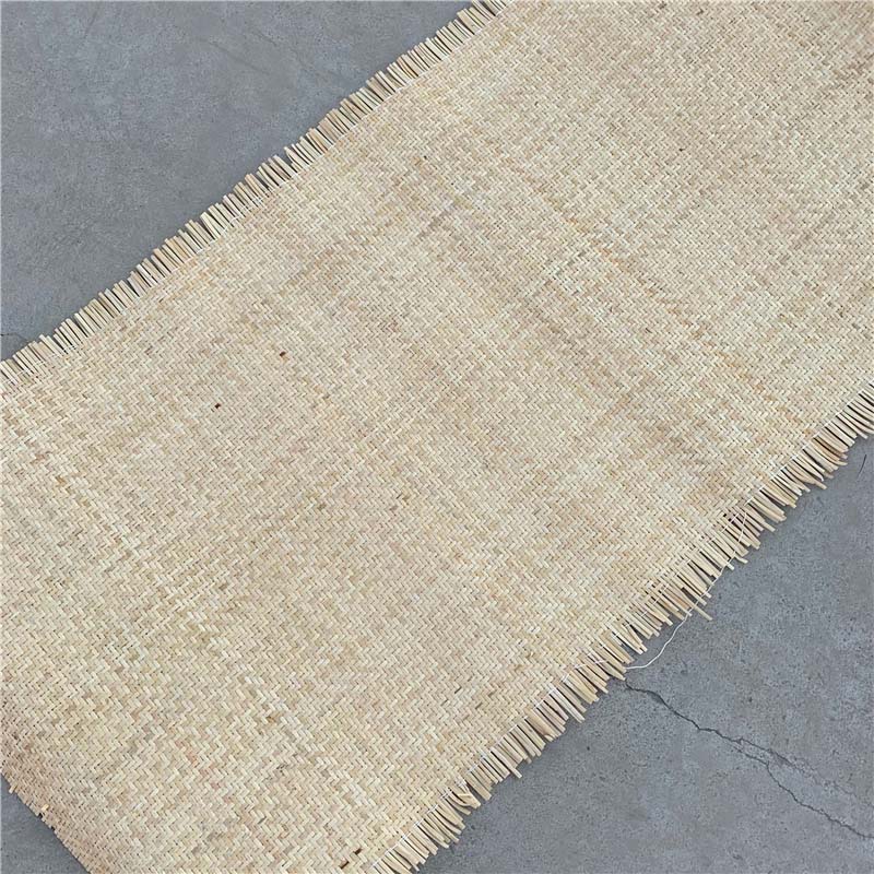Rouleau de toile en rotin croisé