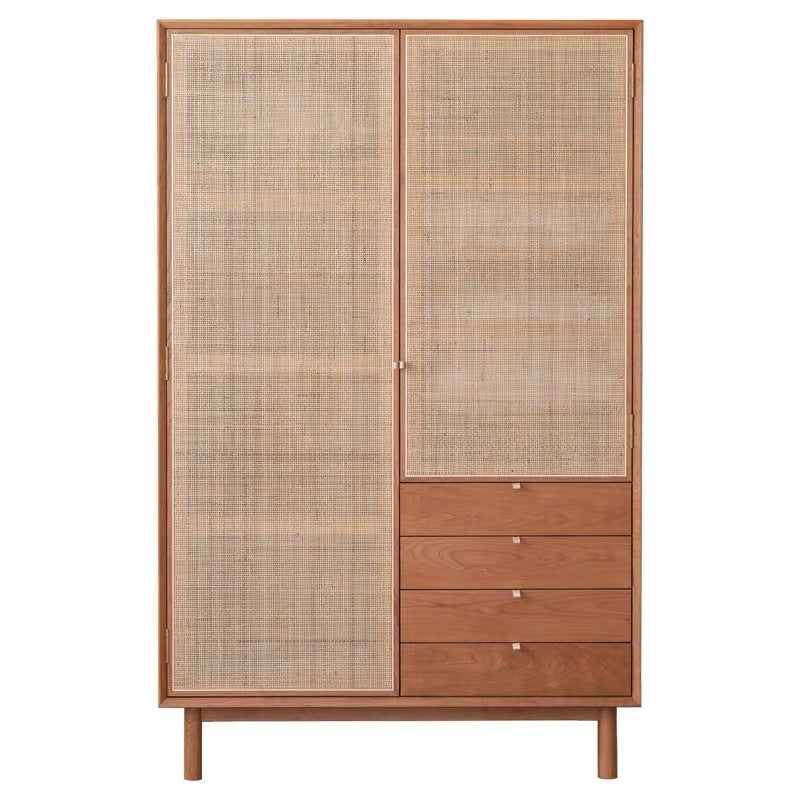 Rouleau de toile maillage carré en rotin