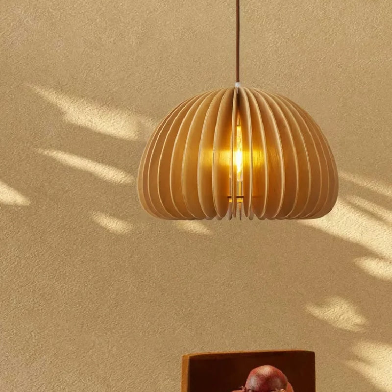 Suspension Bois Artisanale et Décorative