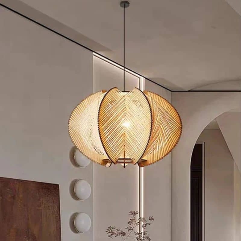 Suspension Bois Chic et Moderne
