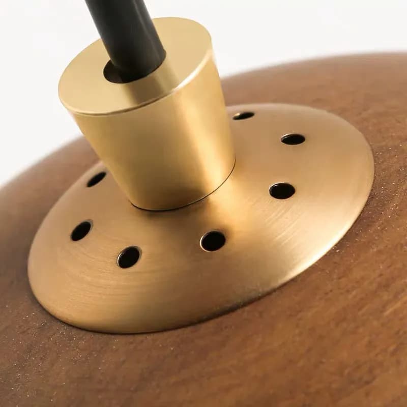 Suspension Bois Moderne au Design Nordique