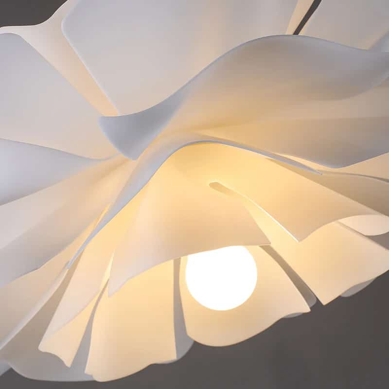 Suspension Pétale de Style Moderne au Design Nordique