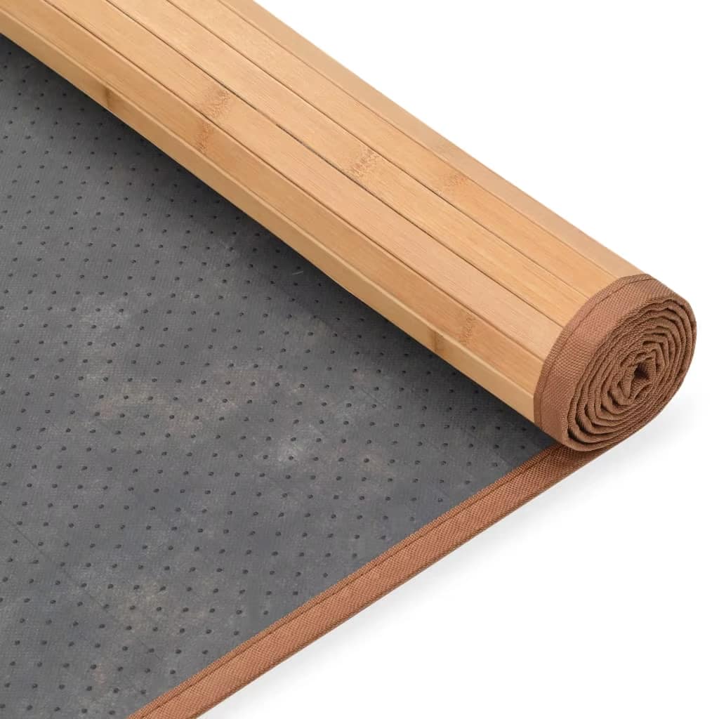 Tapis Bambou Pliable et Antidérapant