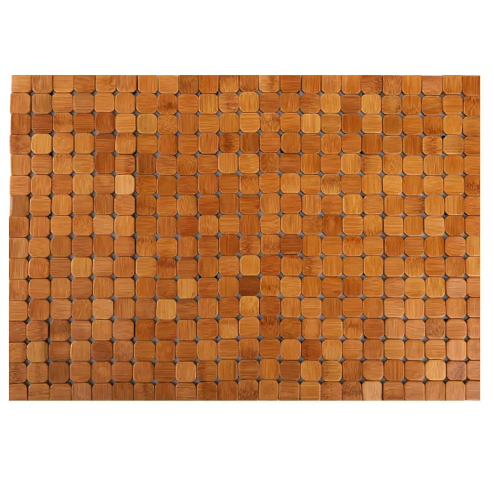 Tapis Bambou Pliable Résistant et Pratique