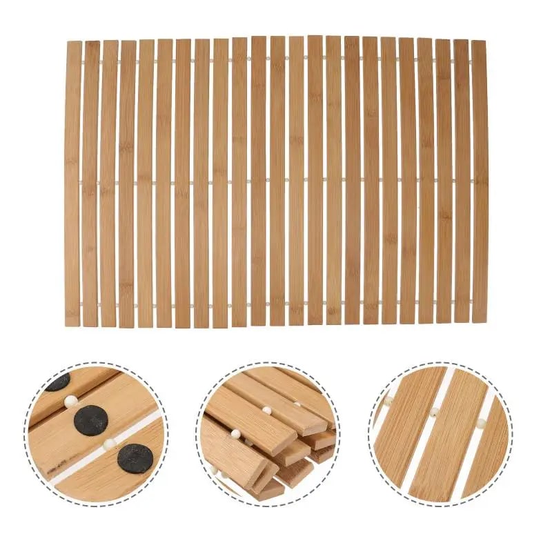 Tapis Bambou Résistant à l’Eau et Lisse