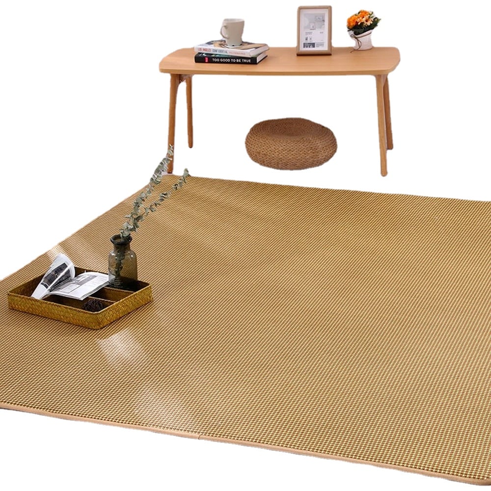 Tapis de jeu japonais tatami en rotin épais