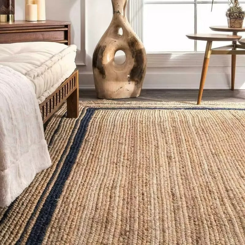 Tapis Osier Rustique et Rectangulaire