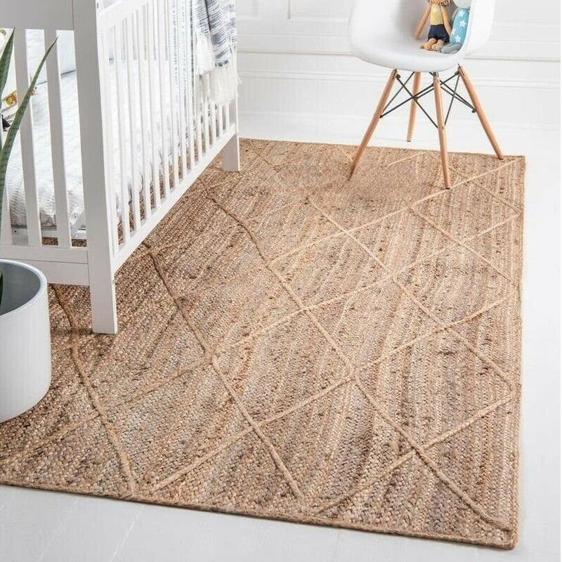 Tapis rectangulaire à motifs croix