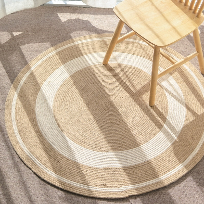 Tapis rond en Jute naturel
