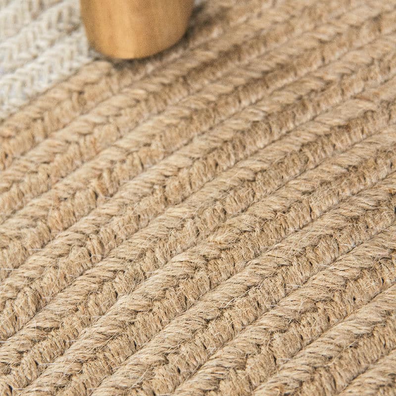 Tapis rond en Jute naturel