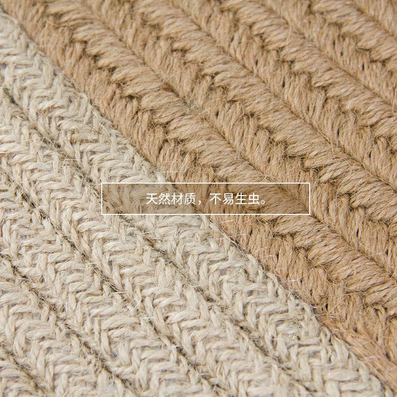 Tapis rond en Jute naturel