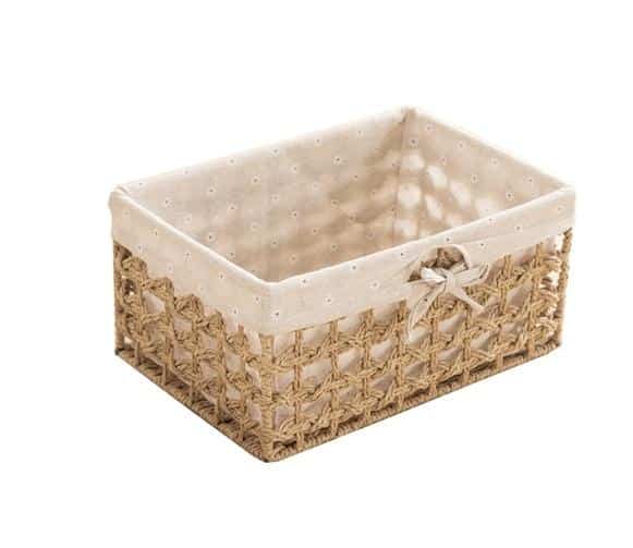 Panier de rangement tissé 3 tailles différentes