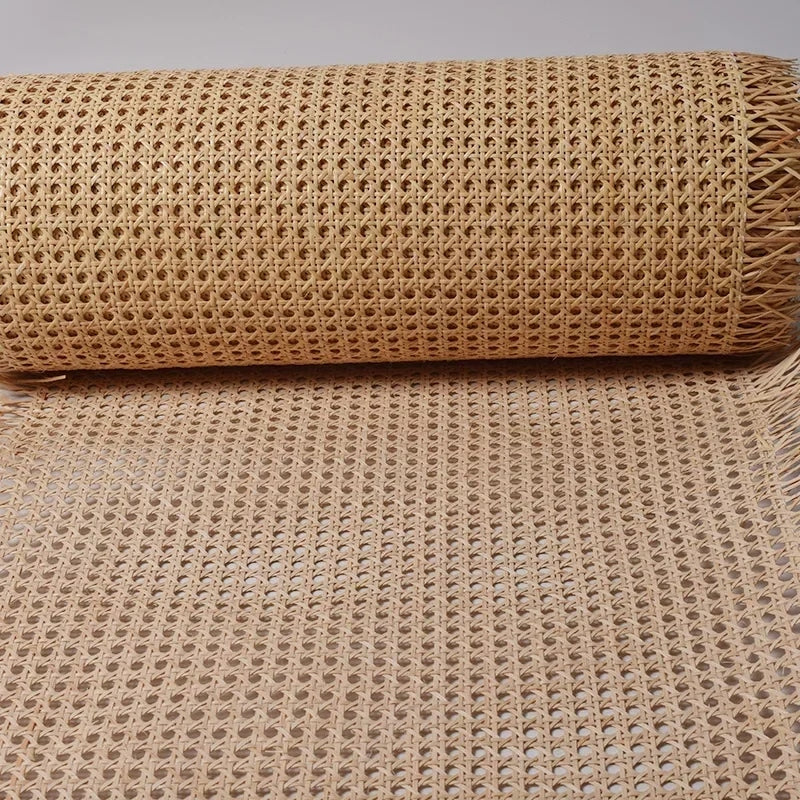 Accessoire Décoration Style Rouleau en Plastique Effet Rotin