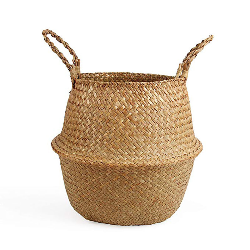 Cache pot en Rotin fait à la main style Boho