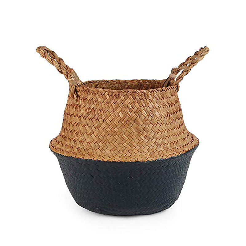 Cache pot en Rotin fait à la main style Boho