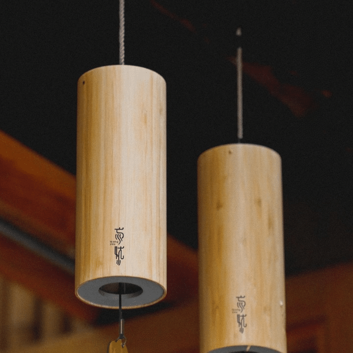 Carillon Bambou à Neuf Notes