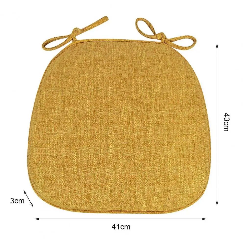 Coussin Chaise Rotin Jaune et Rembourré