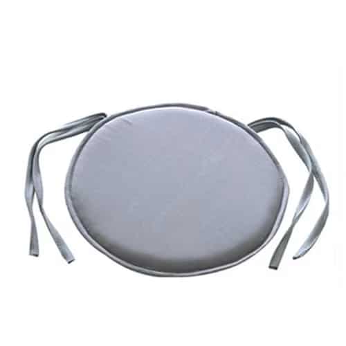 Coussin Chaise Rotin Rond à Lacets