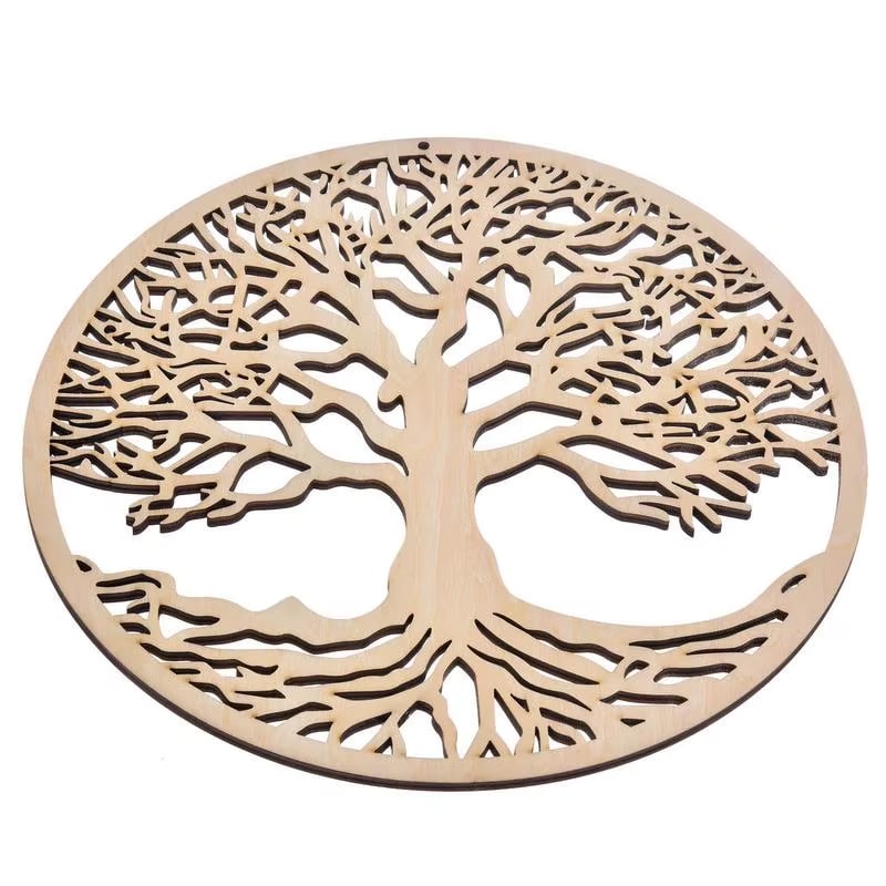 Décoration Murale Arbre de Vie en Bois